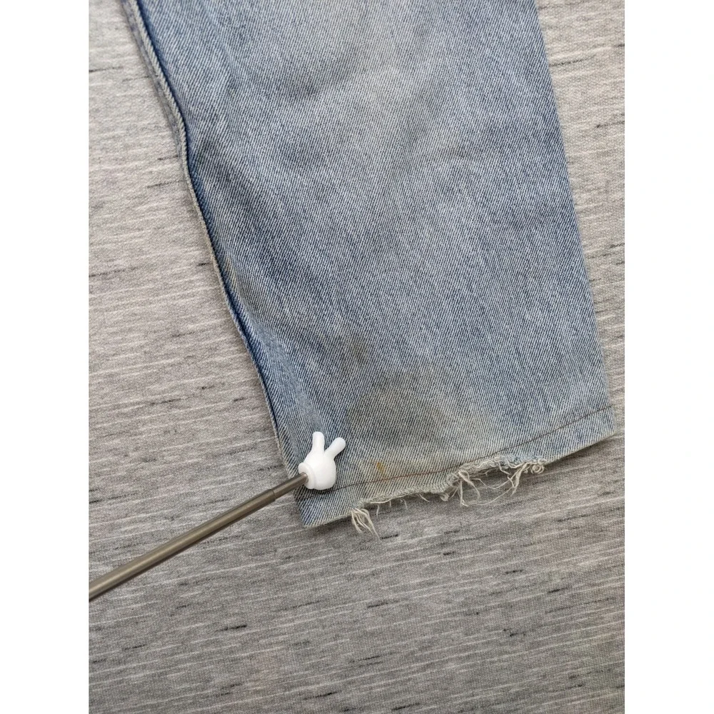 VTG Levis 505 Jeans Mens‎ 33x32 Blue Straight Leg Regular USA 90s Thrashed Read